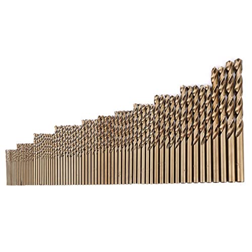 Xolsurg 74pc M35 Cobalt Drill Bit Set hohe Härte HSS-CO Twist-Bohrer-Werkzeug-Set für Eisenbleche aus rostfreiem Stahl Xolsurg 74pc M35 Cobalt Drill Bit Set hohe Härte HSS-CO Twist-Bohrer-Werkzeug-Set für Eisenbleche aus rostfreiem Stahl von Xolsurg