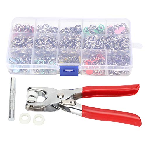 Xolsurg 804-teiliges Druck-Set, Näh-Stanzmaschine, Handpresszange, Werkzeuge für die Bekleidungsproduktion, Heimwerkerarbeiten, in 10 Farben Xolsurg 804-teiliges Druck-Set, Näh-Stanzmaschine, Handpresszange, Werkzeuge für die Bekleidungsproduktion, Heimwerkerarbeiten, in 10 Farben von Xolsurg