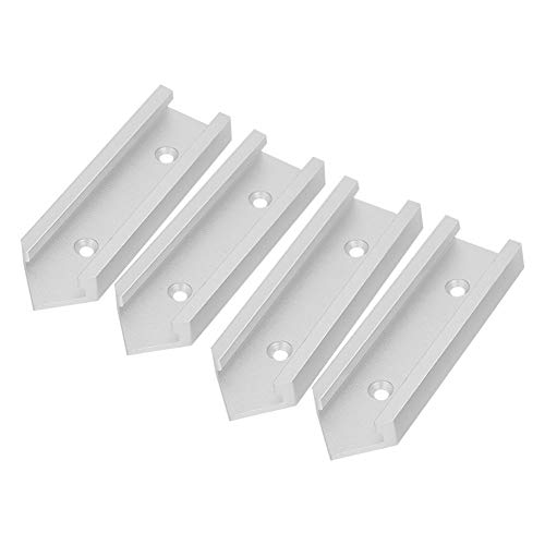 Xolsurg Aluminiumlegierung T-Track-Stecker Gehrungsspur-Jig-Fixture-Slot-Stecker 4 PCs Holzbearbeitungszubehör Elektrische Kreissägen Tisch DIY Xolsurg Aluminiumlegierung T-Track-Stecker Gehrungsspur-Jig-Fixture-Slot-Stecker 4 PCs Holzbearbeitungszubehör Elektrische Kreissägen Tisch DIY von Xolsurg