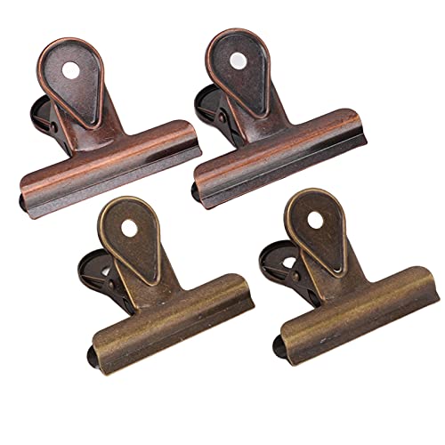 Xolsurg Bag Clips Starke Frühling Stabile Klemmkraft hängende Löcher glänzende Oberfläche Eisenmaterial Office Häuser von Xolsurg
