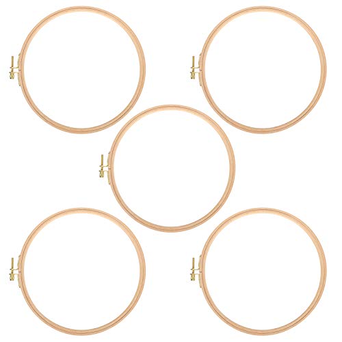 Xolsurg Bamboo Stickerei -Hoop -Rahmen langlebig Weites DIY Cross Stitch -Werkzeug für faule Stickeliebhaber auf dem Bett Desktop Xolsurg Bamboo Stickerei -Hoop -Rahmen langlebig Weites DIY Cross Stitch -Werkzeug für faule Stickeliebhaber auf dem Bett Desktop von Xolsurg