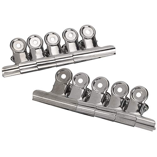 Xolsurg Bilderklammer aus Edelstahl für Zeichenbrett, Dokumente, Metallklammern, 10 Stück Xolsurg Bilderklammer aus Edelstahl für Zeichenbrett, Dokumente, Metallklammern, 10 Stück von Xolsurg