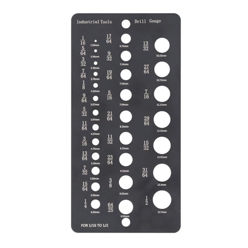 Xolsurg Bohrer Edelstahl -Checker 29 Löcher Metrik Imperial Größe Dual Skala für die Workshop hängen Xolsurg Bohrer Edelstahl -Checker 29 Löcher Metrik Imperial Größe Dual Skala für die Workshop hängen von Xolsurg