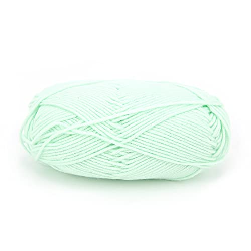 Xolsurg Crochet Garn weich hautfreundlich batteswand wand stricken diy Kinder Kleidung (Grün) von Xolsurg