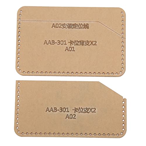 Xolsurg DIY -Acrylvorlage Handwerkskunst ID -Abdeckung für Lederkartenhalter handgefertigtes Set Xolsurg DIY -Acrylvorlage Handwerkskunst ID -Abdeckung für Lederkartenhalter handgefertigtes Set von Xolsurg