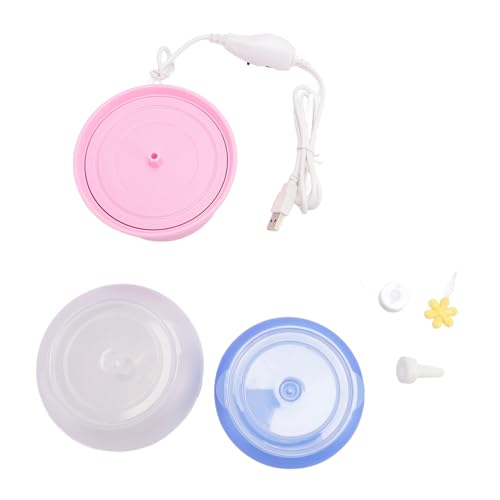 Xolsurg Electric Clay Perlen Spinner Verstellbarer Geschwindigkeit schneller Perlen USB -Perlen Spinner Kit Armband Halskette Schmuck Schmuck (Rosa) von Xolsurg