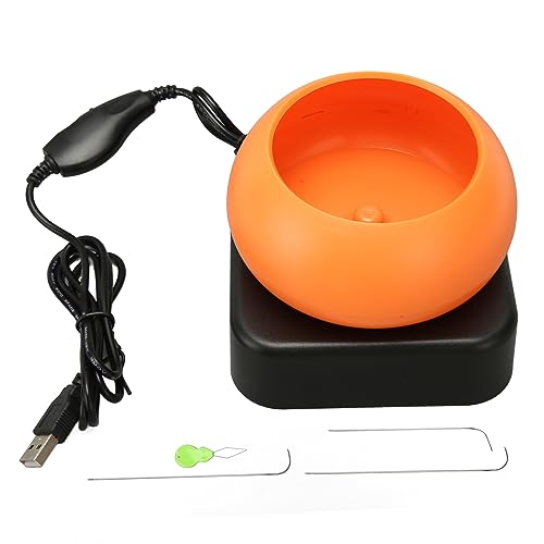 Xolsurg Elektrokügelspinner Einstellbarer Geschwindigkeit USB -Netzteil Vorwärtsreverse -Perlenspinner Orange für Schmuckherstellung Xolsurg Elektrokügelspinner Einstellbarer Geschwindigkeit USB -Netzteil Vorwärtsreverse -Perlenspinner Orange für Schmuckherstellung von Xolsurg