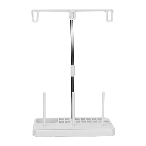 Xolsurg -Fadenständer 3 Spulenhalter Leichtes Wright Quilting DIY -Nähmaschinenmaschine (Beige) von Xolsurg