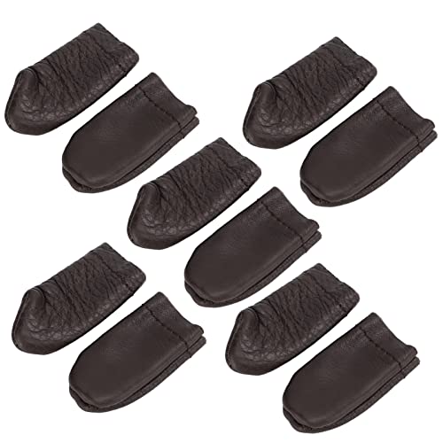 Xolsurg Finger Protector Leder Daumen Index Handwerk DIY SET 10PCS Xolsurg Finger Protector Leder Daumen Index Handwerk DIY SET 10PCS von Xolsurg
