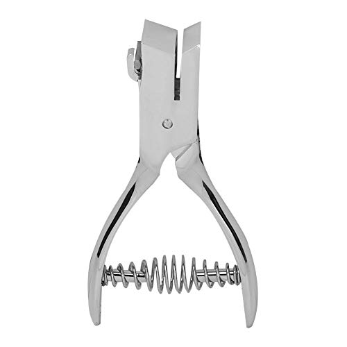 Xolsurg Handheld Hole Slot Puncher Card Oval Hole Puncher Werkzeug Einsloch -Punchpapierhandwerk für ID -Papiere Bankkarten von Xolsurg