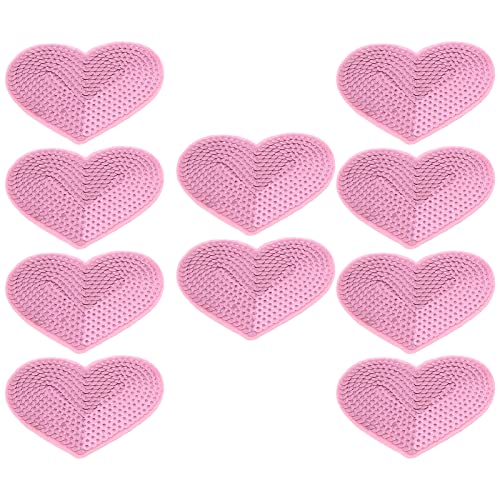 Xolsurg Iron auf Flecken rosa Herz Premium Baumwolle Lobeles Leichtgewicht Reparatur verlängern Lebenshemd Jean Jacke von Xolsurg