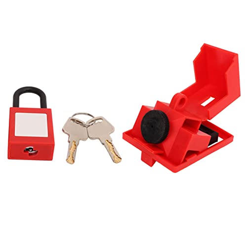 Xolsurg -Klemme auf Leiterschalter -Sperrvorrichtung 38 -mm -Läder -Nylon -Sicherheit Vorhängeschloss für Lockout -Tagout Xolsurg -Klemme auf Leiterschalter -Sperrvorrichtung 38 -mm -Läder -Nylon -Sicherheit Vorhängeschloss für Lockout -Tagout von Xolsurg