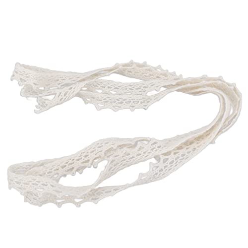 Xolsurg Lace Beige pure Baumwollkante DIY Kinderkleidung Hutbeutel Accessoires Wellenspitze von Xolsurg