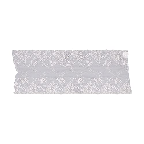 Xolsurg Lace Ribbon breit 19 cm 10 Yards Gute Elastizität sicherer Einfacher Betrieb Fügen Sie Eleganz -Kleidungszubehör hinzu (Aprikose) von Xolsurg