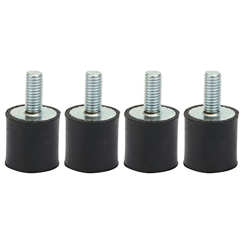 Xolsurg M3 M5 M6 Gummihalterungen Anti -Vibrations -Spulen für Luftkompressoren Motoren 4pcs (VD15*15 m5*12) von Xolsurg