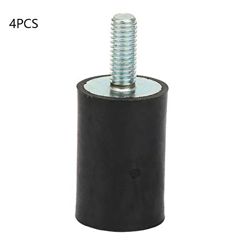 Xolsurg M3 M5 M6 Gummihalterungen Anti -Vibrations -Spulen für Luftkompressoren Motoren 4pcs (VD20*30 M6*18) von Xolsurg
