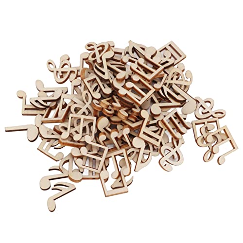 Xolsurg Musical Note Holzstücke langlebige Exquisites stimulieren die Vorstellungskraft vielseitiger 100 PCs Xolsurg Musical Note Holzstücke langlebige Exquisites stimulieren die Vorstellungskraft vielseitiger 100 PCs von Xolsurg