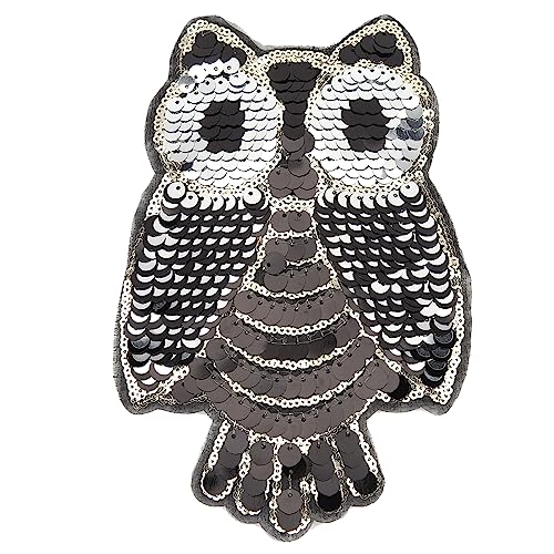 Xolsurg Owl Vogel bestickter Patch DIY Decor Stoff Aufkleber Applique Bastelzubehör für Kleidung von Xolsurg