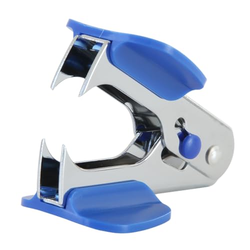 Xolsurg Pinch Jaw Style Staple Remover tragbare effiziente praktische Praktikum für Heimschule -Büro (Blau) von Xolsurg