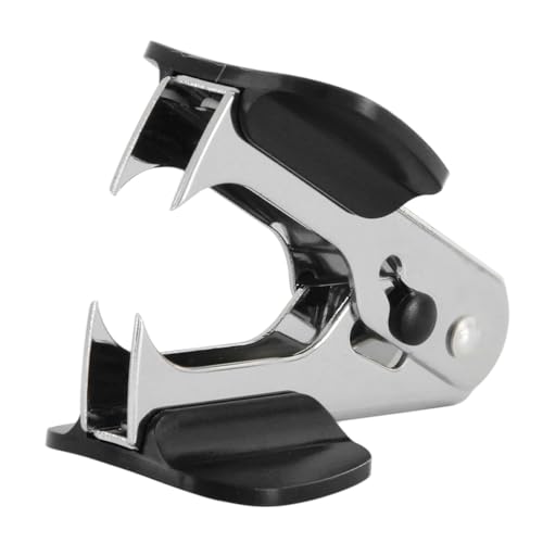 Xolsurg Pinch Jaw Style Staple Remover tragbare effiziente praktische Praktikum für Heimschule -Büro (Schwarz) von Xolsurg