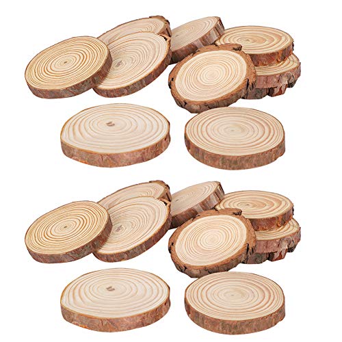 Xolsurg Pine Holzringe Handwerksfotografie Requisiten Heimdekoration DIY von Xolsurg