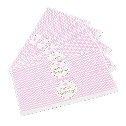 Xolsurg Pink White Water Bottle Labels Dekoration Geburtstagsfeier Hochzeit 5 PCs Selbstkleber Xolsurg Pink White Water Bottle Labels Dekoration Geburtstagsfeier Hochzeit 5 PCs Selbstkleber von Xolsurg