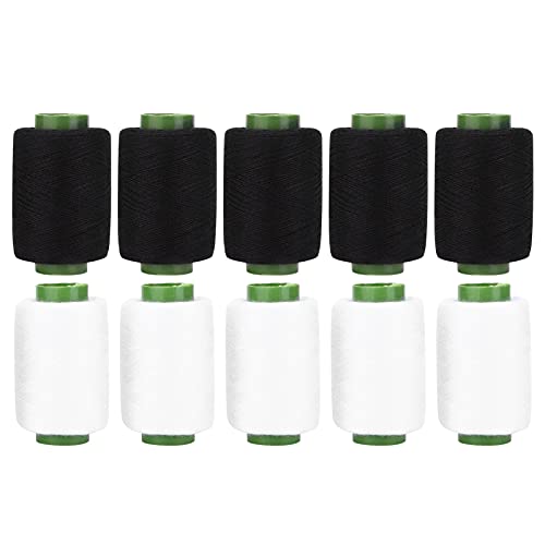 Xolsurg Polyester Faden langlebiger effizienter Nähmaschinenprojekt Haushalt schwarze weiße Garne Xolsurg Polyester Faden langlebiger effizienter Nähmaschinenprojekt Haushalt schwarze weiße Garne von Xolsurg