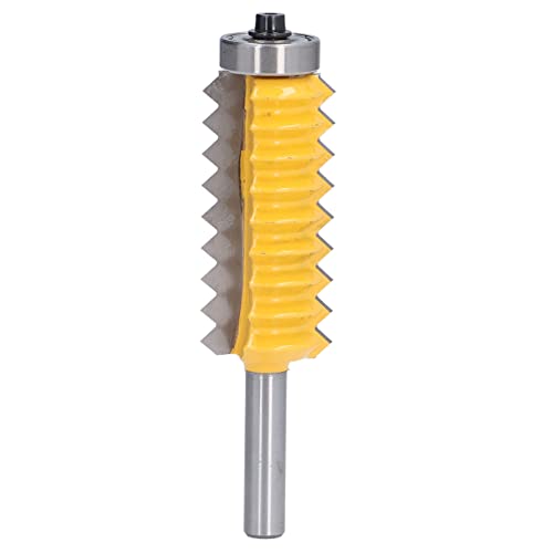 Xolsurg Router Bit Multi -Zahn Metall -Rillenschneider Glattem Schneidhip hocheffizienzholzbearbeitung 8mm Schaft von Xolsurg