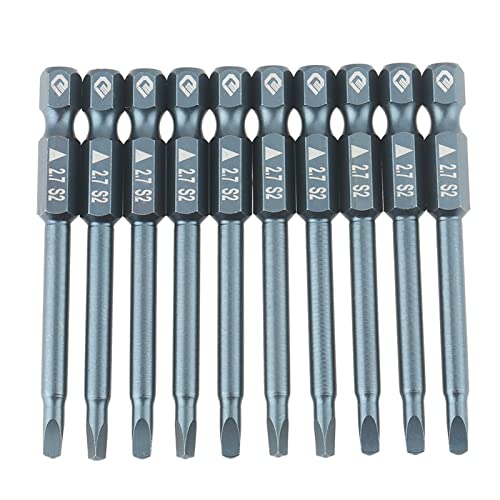 Xolsurg S2 Alloy Steel Dreieck Kopfschraubendreherbits eingestellt 10 pcs 1/4inch Shank H6.3 * 65 mm*2,7 Dreiecksschraubendreherbits Xolsurg S2 Alloy Steel Dreieck Kopfschraubendreherbits eingestellt 10 pcs 1/4inch Shank H6.3 * 65 mm*2,7 Dreiecksschraubendreherbits von Xolsurg