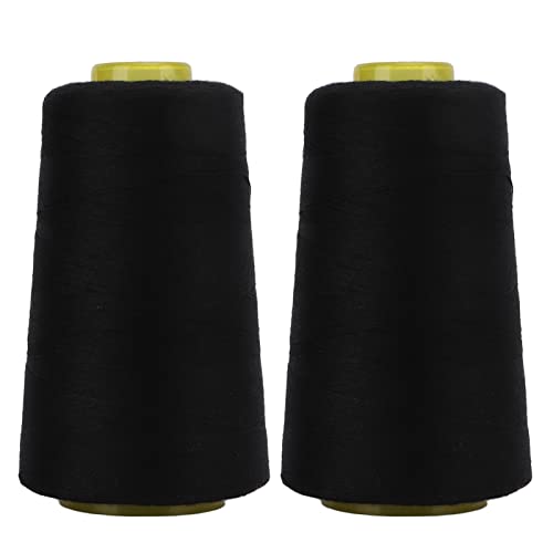 Xolsurg Schwarzer Serger Faden Premium hohe Stärke für Quilting -Nähen Haushaltsgebrauch Xolsurg Schwarzer Serger Faden Premium hohe Stärke für Quilting -Nähen Haushaltsgebrauch von Xolsurg