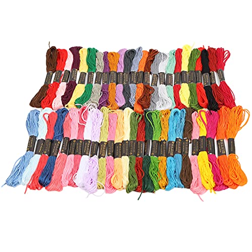 Xolsurg Sewing Faden Kits Bunte Polyesterfaser -Haus -Geschäftsmaschine [50 Farbenanzug] für die meisten Menschen von Xolsurg