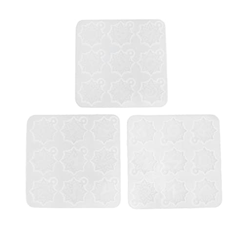 Xolsurg Silicon 3 PCs DIY Harz 26 Buchstaben Anhänger Spitzenmuster Making -Set -Anzug für Schlüsselbundfahrzeuge Xolsurg Silicon 3 PCs DIY Harz 26 Buchstaben Anhänger Spitzenmuster Making -Set -Anzug für Schlüsselbundfahrzeuge von Xolsurg