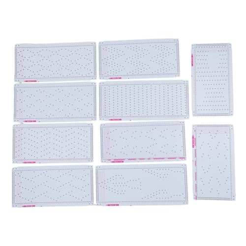 Xolsurg -Strickmaschinen -Punchkarte Multifunktional langlebiger professioneller Kunststoff für Silber -Reed -Stricken anpassungsfähiger Haushalt Xolsurg -Strickmaschinen -Punchkarte Multifunktional langlebiger professioneller Kunststoff für Silber -Reed -Stricken anpassungsfähiger Haushalt von Xolsurg