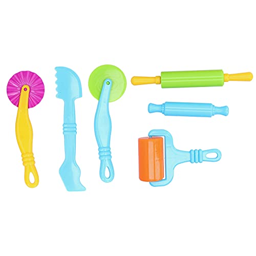 Xolsurg Ton Teig Werkzeuge Kit Modellierung Kunst Rollen Cutter Set Kinder Hause Klassenzimmer Xolsurg Ton Teig Werkzeuge Kit Modellierung Kunst Rollen Cutter Set Kinder Hause Klassenzimmer von Xolsurg