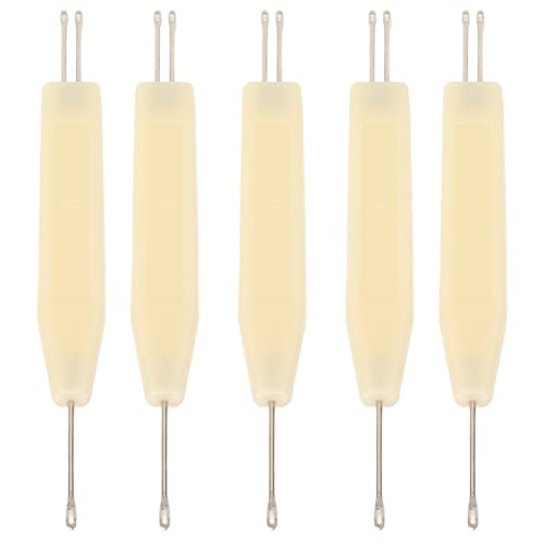 Xolsurg Transfernadeln, 3,6 mm Teilung, 1 x 2, feine Verarbeitung, Strickmaschinen-Transfernadel, Strickzubehör, 5 Stück Xolsurg Transfernadeln, 3,6 mm Teilung, 1 x 2, feine Verarbeitung, Strickmaschinen-Transfernadel, Strickzubehör, 5 Stück von Xolsurg
