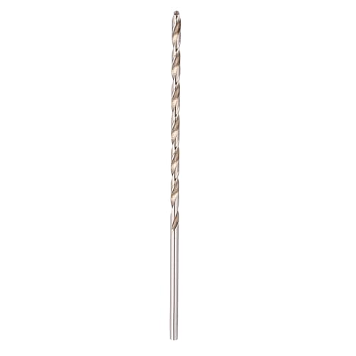 Xolsurg Twist Strayh Shank Auger Drill Bit Tool Langes Werkzeug für Elektrobohrer, Stahl 4mm 160 mm von Xolsurg