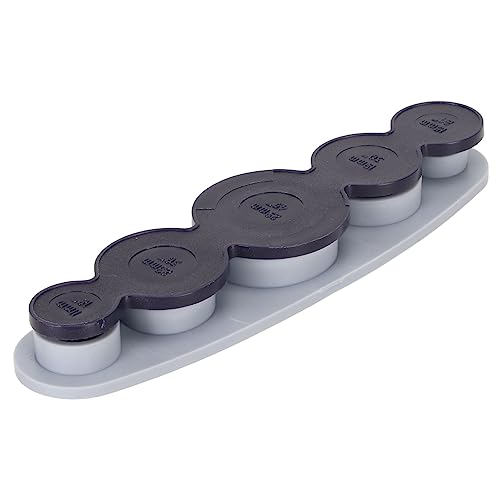 Xolsurg Werkzeug zum Selbstbedecken von Knöpfen, 5 Größen, DIY, verhindert Verformungen, Universalwerkzeug zum Bedecken von Knöpfen, zum Sticken und Quilten von Xolsurg