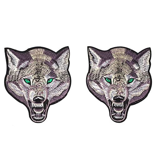 Xolsurg Wolf Kopfkleidung Patch Eisen auf Applique DIY T -Shirt Kleiderbag Stoff Aufkleber für Kleidung Home Textile Xolsurg Wolf Kopfkleidung Patch Eisen auf Applique DIY T -Shirt Kleiderbag Stoff Aufkleber für Kleidung Home Textile von Xolsurg