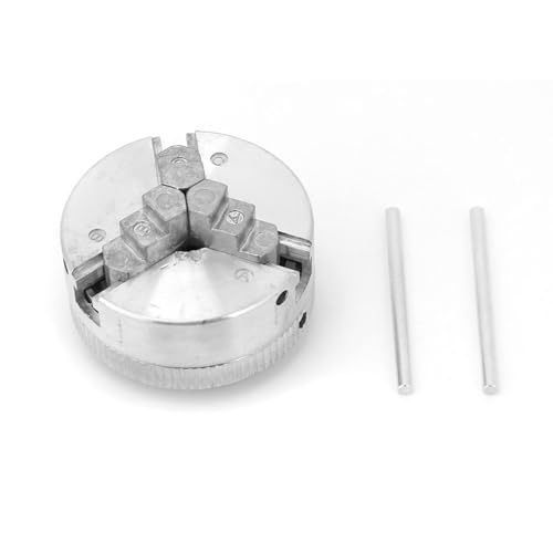 Xolsurg Z011 3-Backen-Futterklemmzubehör aus Zinklegierung, Mini-Drehbank aus Metall, lebig, kompakte Größe, einfach zu verwenden, wird hauptsächlich in Werkzeugmaschinenzubehör Xolsurg Z011 3-Backen-Futterklemmzubehör aus Zinklegierung, Mini-Drehbank aus Metall, lebig, kompakte Größe, einfach zu verwenden, wird hauptsächlich in Werkzeugmaschinenzubehör von Xolsurg