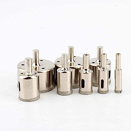 Xolsurg diamantbeschichtete starke Bohrlochsäge für Glasfliesen Marmor - 8pcs Xolsurg diamantbeschichtete starke Bohrlochsäge für Glasfliesen Marmor - 8pcs von Xolsurg