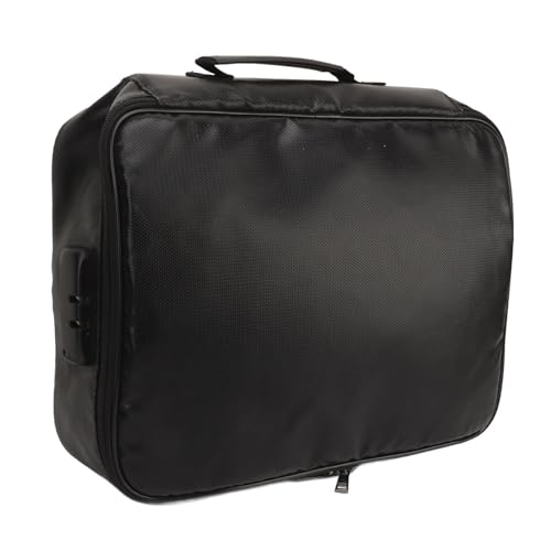 Xolsurg feuerfeste Dokumentbeutel mit Passwortsperrung tragbarer multifunktionaler Speichertasche für Laptop -Dateienzertifikate von Xolsurg
