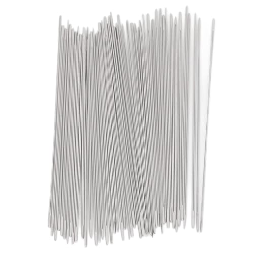 Xolsurg große Augenperlennadeln Langlebige Edelstahl -Stickelnadeln 50pcs für DIY -Schmuck Herstellung Hausgebrauch Xolsurg große Augenperlennadeln Langlebige Edelstahl -Stickelnadeln 50pcs für DIY -Schmuck Herstellung Hausgebrauch von Xolsurg