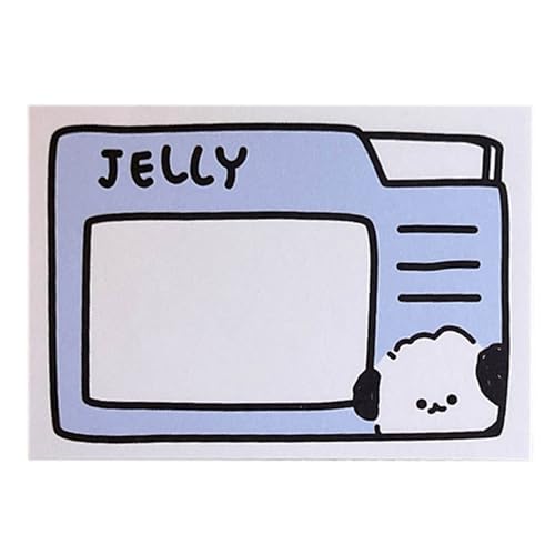 Xolsurg niedliche Tier Sticky Notes 100 Blätter tragbares Selbststick -Memo -Pad für die Schularbeit von Xolsurg