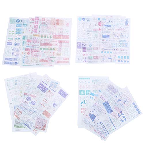 Xolsurg positiver Energiekleberpapier Aufkleber DIY Handkonto -Dekoration für personalisierte Handwerksschreibungen Xolsurg positiver Energiekleberpapier Aufkleber DIY Handkonto -Dekoration für personalisierte Handwerksschreibungen von Xolsurg