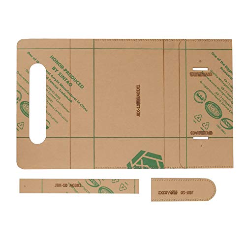 Xolsurgisch Ledervorlage Set transparentes Acryl -DIY -Leder -Handwerkswerkzeug für Handsack -Herstellung Xolsurgisch Ledervorlage Set transparentes Acryl -DIY -Leder -Handwerkswerkzeug für Handsack -Herstellung von Xolsurg