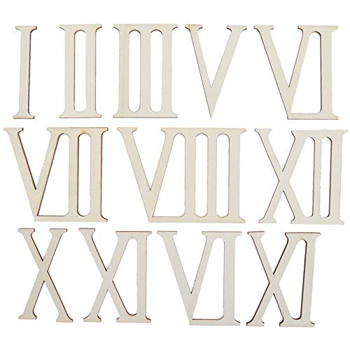 Xolsurgische hölzerne römische Ziffern DIY Taktnummern handgefertigte Dekorationen 7 cm für die Bildung von Kindern Xolsurgische hölzerne römische Ziffern DIY Taktnummern handgefertigte Dekorationen 7 cm für die Bildung von Kindern von Xolsurg