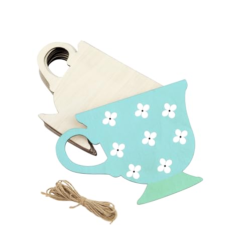 30 Stück 10,2 cm große Holz-Teetassen-Ausschnitte, unlackiertes Holz, Teetasse, Basteln, Holz-Teetasse, hängende Ornamente, DIY-Teetasse, Handwerk, Geschenkanhänger für Zuhause, Party-Dekoration 30 Stück 10,2 cm große Holz-Teetassen-Ausschnitte, unlackiertes Holz, Teetasse, Basteln, Holz-Teetasse, hängende Ornamente, DIY-Teetasse, Handwerk, Geschenkanhänger für Zuhause, Party-Dekoration von Xonzmmk