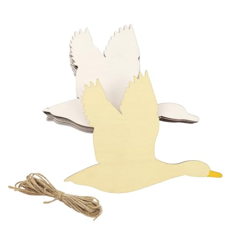 30 Stück 10,2 cm große Holzgansausschnitte unlackierte Holzgans-Bastelarbeiten Holzgans hängende Ornamente DIY Gans Handwerk Geschenkanhänger für Zuhause Party Dekoration 30 Stück 10,2 cm große Holzgansausschnitte unlackierte Holzgans-Bastelarbeiten Holzgans hängende Ornamente DIY Gans Handwerk Geschenkanhänger für Zuhause Party Dekoration von Xonzmmk