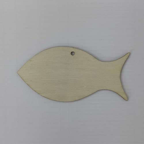 48 Stück 10,2 cm große Holz-Fisch-Ausschnitte, unlackiertes Holz, Fisch-Handwerk, Holzfische, hängende Ornamente, DIY, Fischhandwerk, Geschenkanhänger für Zuhause, Party-Dekoration 48 Stück 10,2 cm große Holz-Fisch-Ausschnitte, unlackiertes Holz, Fisch-Handwerk, Holzfische, hängende Ornamente, DIY, Fischhandwerk, Geschenkanhänger für Zuhause, Party-Dekoration von Xonzmmk