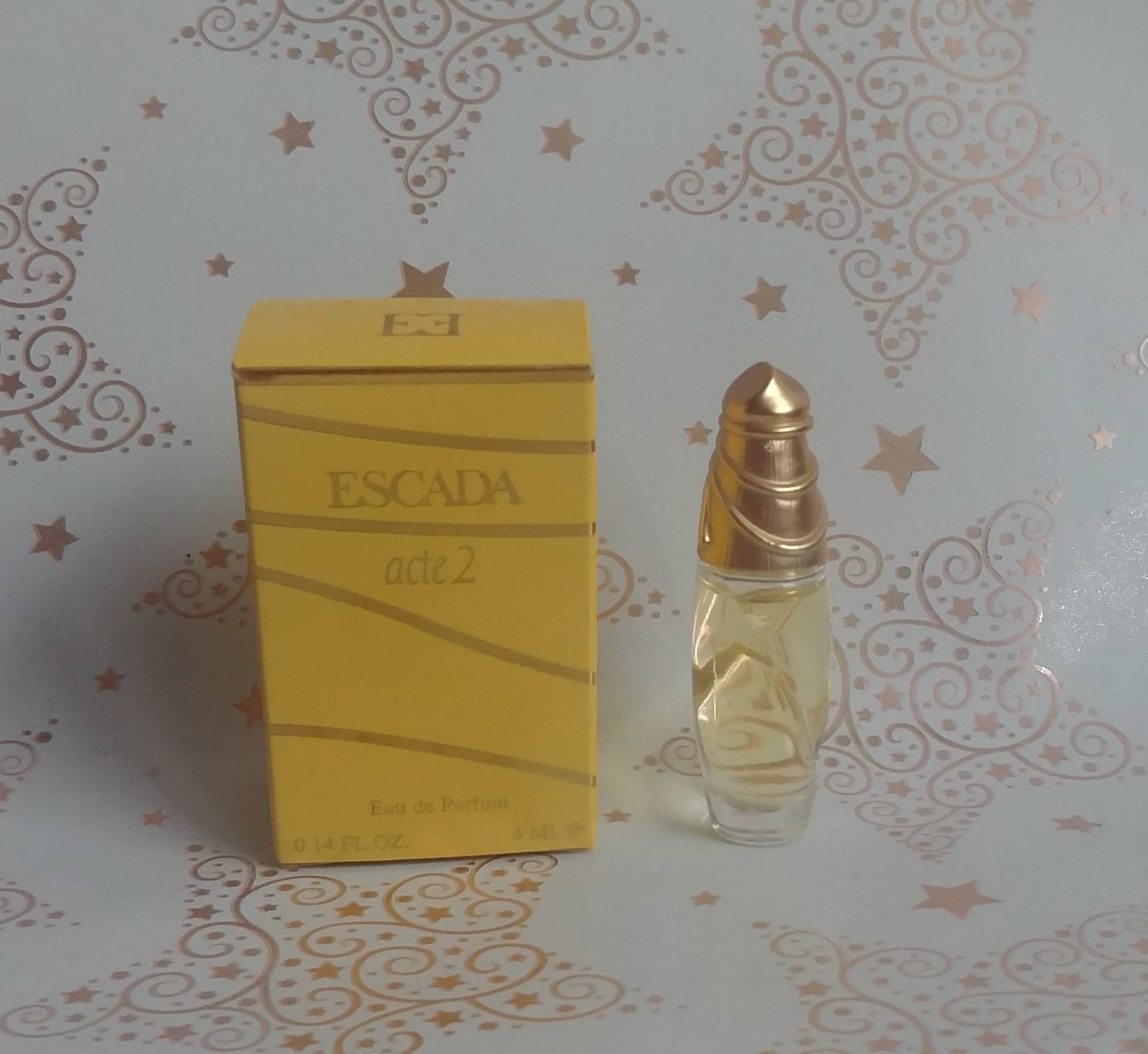 Miniatur Acte 2 Von Escada, 4 Ml Eau De Parfum, Mit Box 1995 Miniatur Acte 2 Von Escada, 4 Ml Eau De Parfum, Mit Box 1995 von Xoxiane
